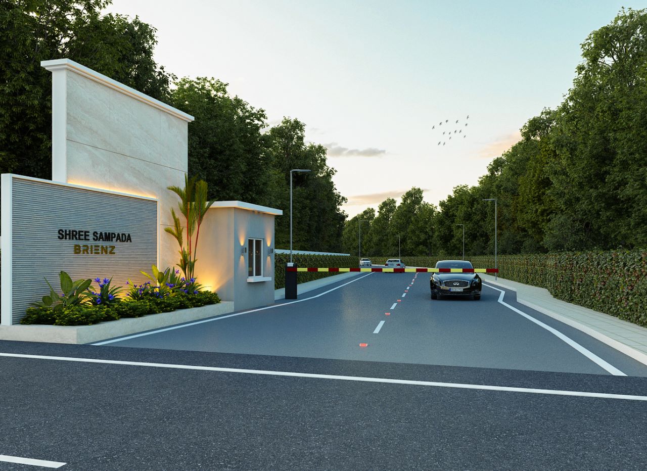 Total Environment Sarjapur Villa Entrance